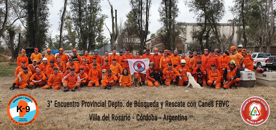 3° Encuentro Provincial de Búsqueda y Rescate con Canes