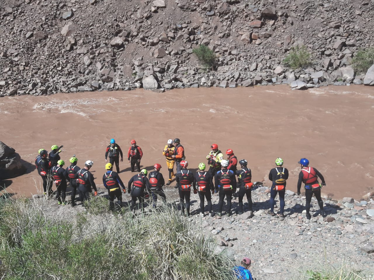 El Departamento Rescate Acuático de nuestra Federación en Mendoza