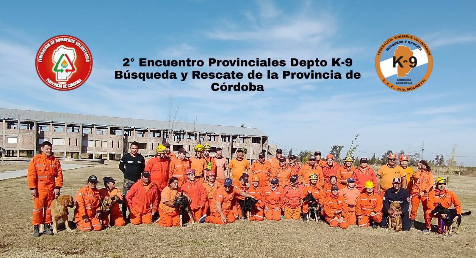Departamento  Búsqueda y Rescate K9: 2° Encuentro Provincial