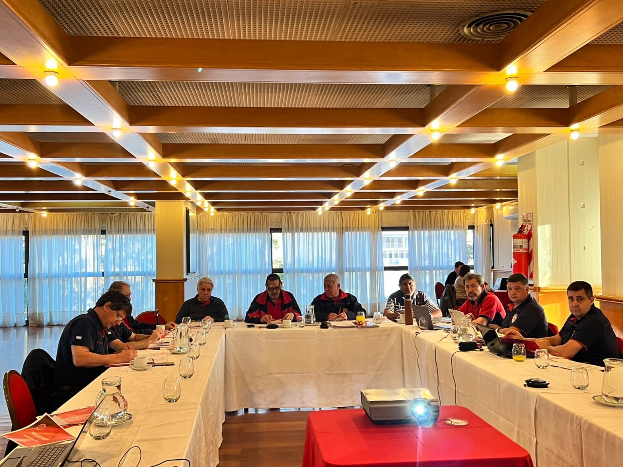 Autoridades Federativas en Reuniones de Mesas Ejecutivas CFBVRA - ANB - CUO