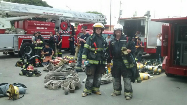 Curso de Operaciones en Incendios Altos en Ecuador